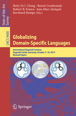 photo livre Globalizing Domain-Specific Languages
